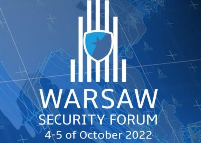 Federica D’Alessandra Master of Ceremony for 2022 Warsaw Security Forum Defence Track
