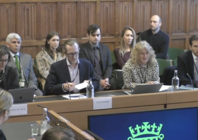 IPS Attends Oral Evidence on The Situation in Ukraine and the UK’s Response