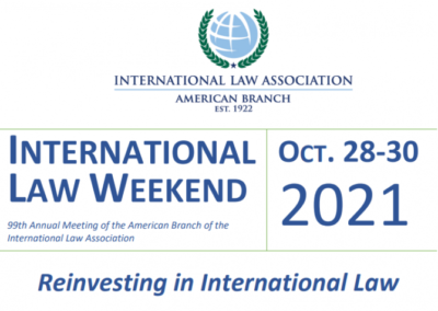 Federica D’Alessandra Participates in International Law Weekend 2021