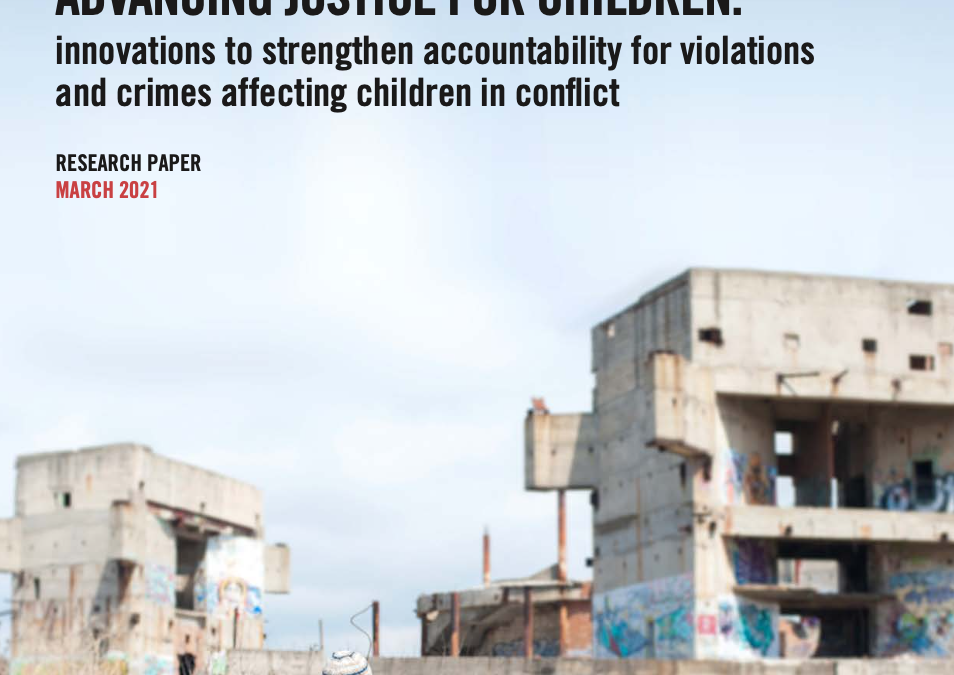 Advancing Justice for Children: Innovations to Strengthen Accountability for Violations and Crimes Affecting Children in Conflict
