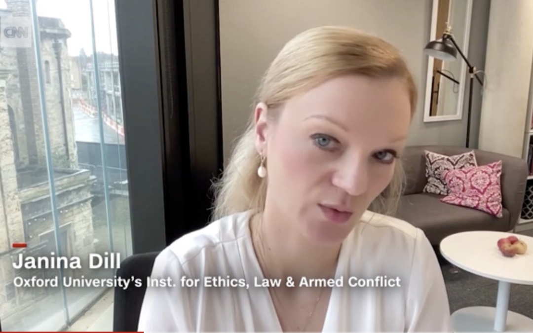 CNN Interviews Janina Dill on Attacks on Aid Trucks in Gaza