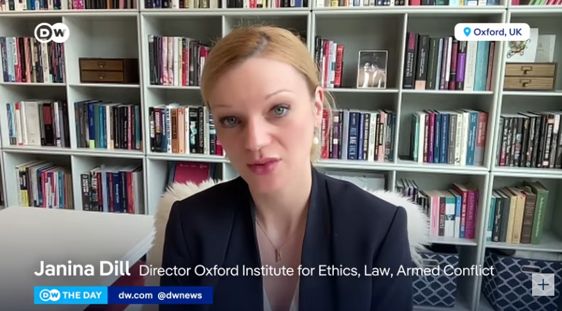 Janina Dill Discusses Local Consent, Intervention, and Public Support for War on DW News